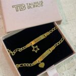 Prince & Princess Bar Bracelet+ Charms(0-13yrs)