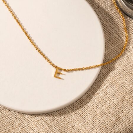 Ada Dainty Initial Necklace